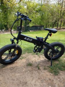 ADO A20F+ 250W 20" Fat Bike VTT Électrique Pliant avec Nouveau Contrôleur photo review